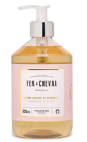Marseillské tekuté mýdlo parfémované okvětními plátky růží 500 ml Fer á Cheval 